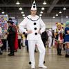 Костюм Клоуна Пьеро Для Тематических Вечеринок И Cosplay Мероприятий Из Удобного Полиэстера