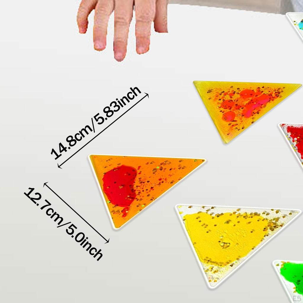 12 Pieces Sensory Gel Liquid Toys Calming Toy Classroom Prizes