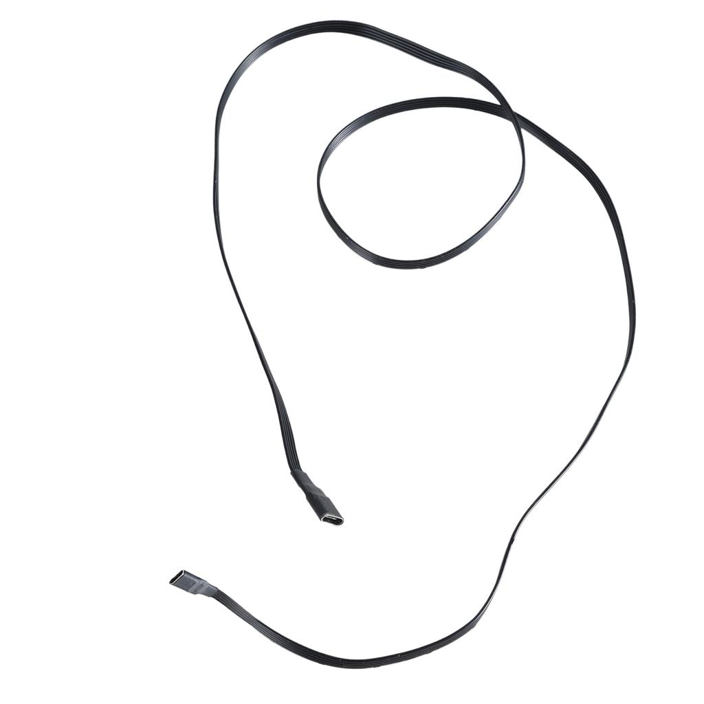 Плоский кабель USB C для быстрой зарядки USB Type C Female to Female Cable 18 Вт высокоскоростной кабель передачи данных для электроники