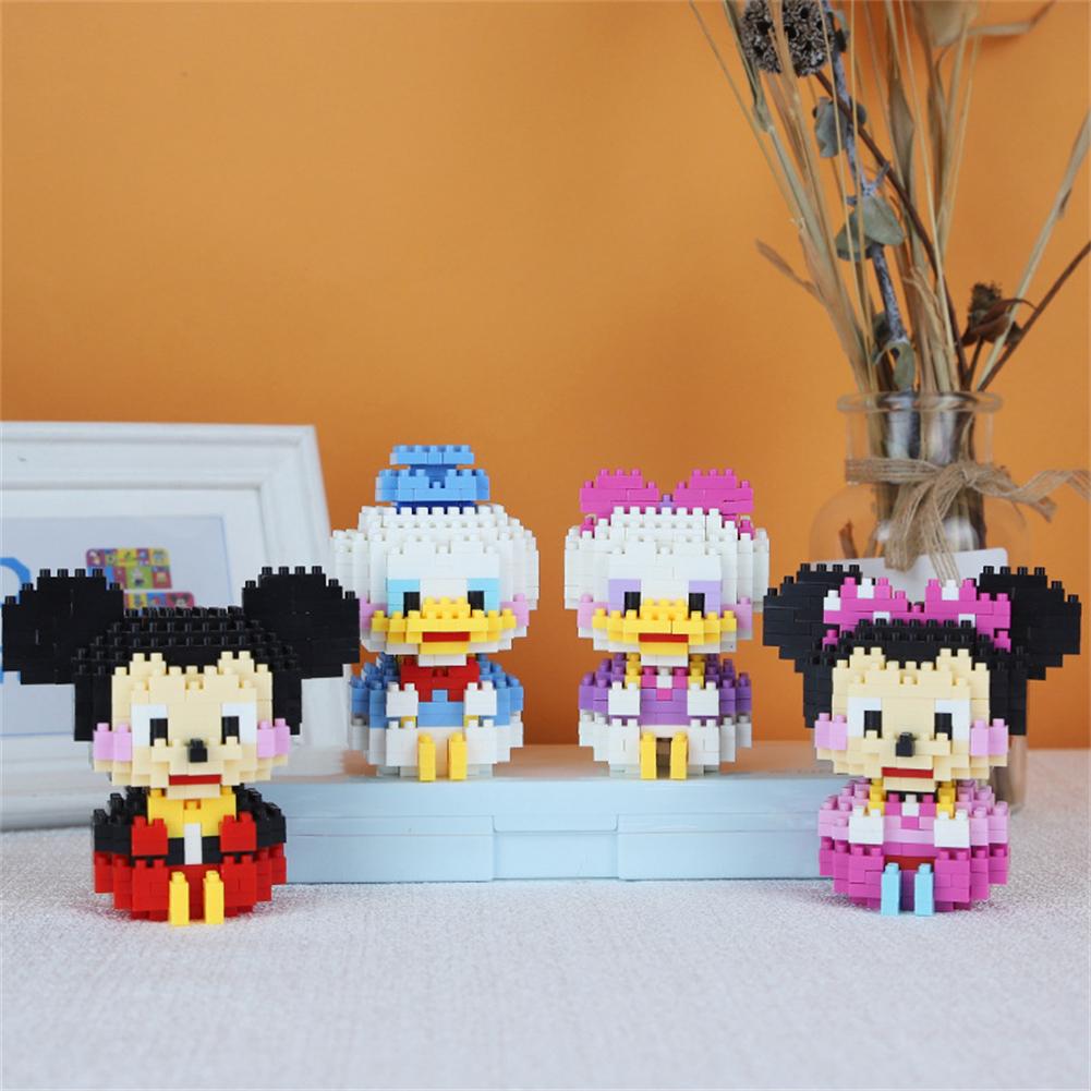 Cartoon Building Blocks Kawaii Anime Small Particles Assembled Building Bricks For Kids Birthday Gift
