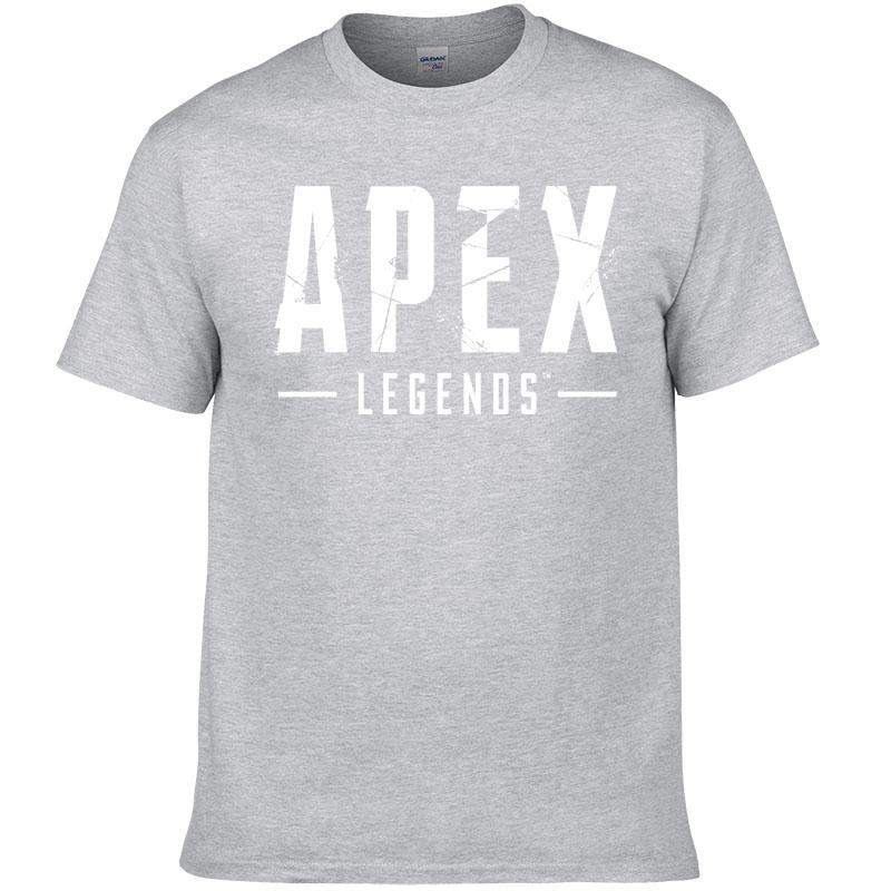 2026 Summer Streetwear T-shirt Men Fashion Casual Clothes Cotton Short Sleeve tshirt Printed Apex Legends T Shirt Harajuku Top