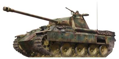 Takom 1/35 Немецкая Пантера Ausf. Ранний/Среднесрочный Пластиковый Набор Модели TKO2175