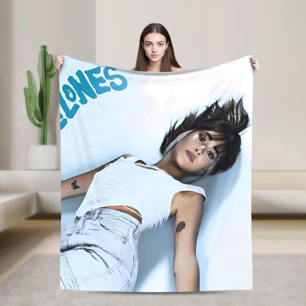Singer Aitanaed Album Ocana Blanket Travel Office Flannel Bedding Throws For Home Decor Warm Soft ized Quality Bedspread