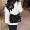 Trendy Canvas Tote Bag Women 2023 Summer New Small Batch Design Large Capacity Fashion Crossbody Bag