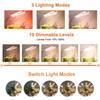 Remote LED Grow Lights Indoor Plants Full Spectrum Grow Flower Lamp 10 Dimmable Levels Hydroponic Greenhouse Tent Clip Phytolamp