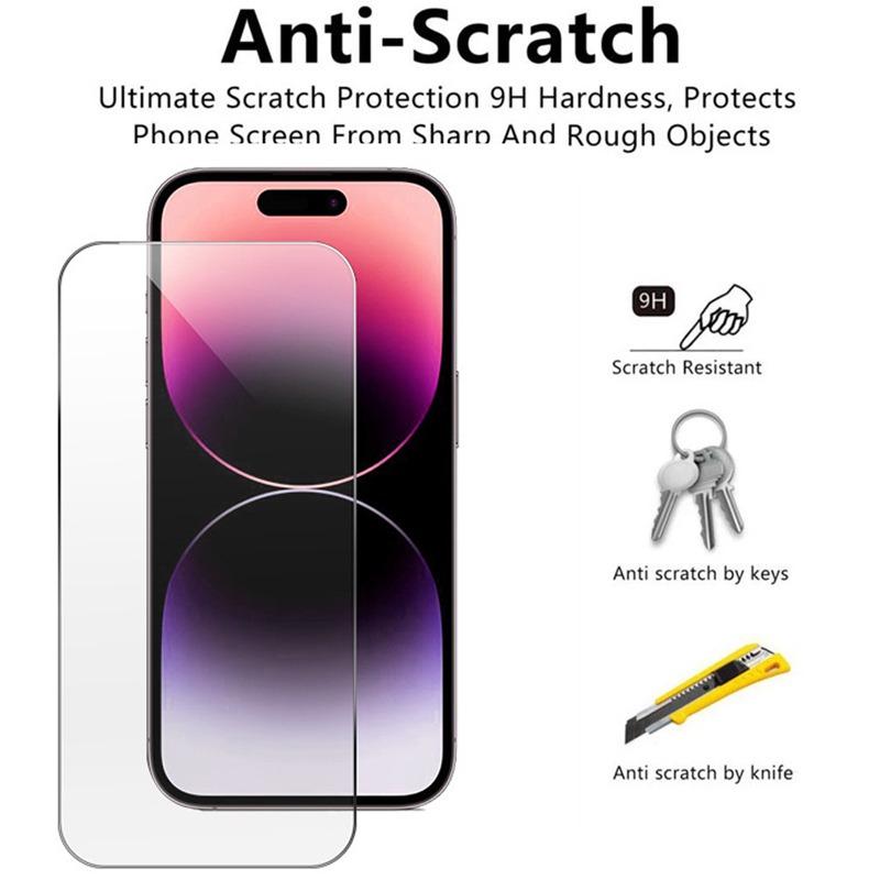 3 шт. полное покрытие закаленное стекло для iphone 15 Pro Max 14 13 Pro Защитная пленка для экрана для iphone 11 12 Pro 7 8Plus XR XS Max стекло