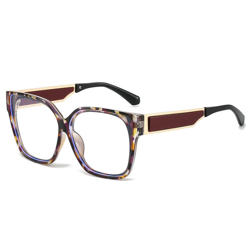 New Fashion Square Women Glasses Frame Clear Anti-Blu-Ray Eyewear Retro Men Optical Frame Computer Goggles