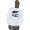Marvel Mens Comics Glitch Sweatshirt