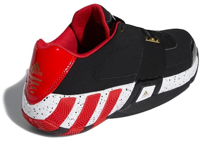 adidas Регулируемые баскетбольные кроссовки 'Черно-красные' EF9853
