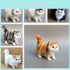 Adorable Plush Cat Perfect Decorative Piece For Your Home Or Studio 12x12x6cm