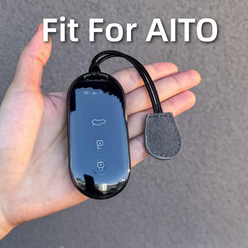 Подходит для AITO M5 M7 M9 2025 Новая модель Специальный Премиум Прозрачный Чехол-Брелок Защитный Чехол-Оболочка С Брелоком Авто
