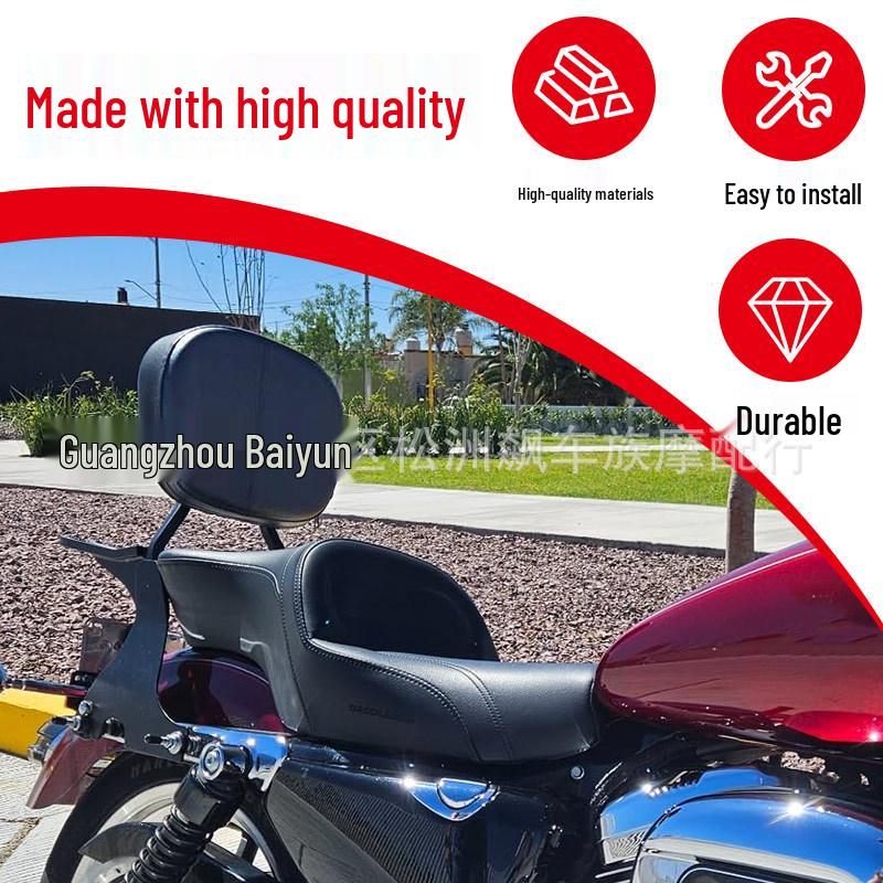 Спинка и багажник для Harley Sportster XL883/1200 Low Rider '04-'22