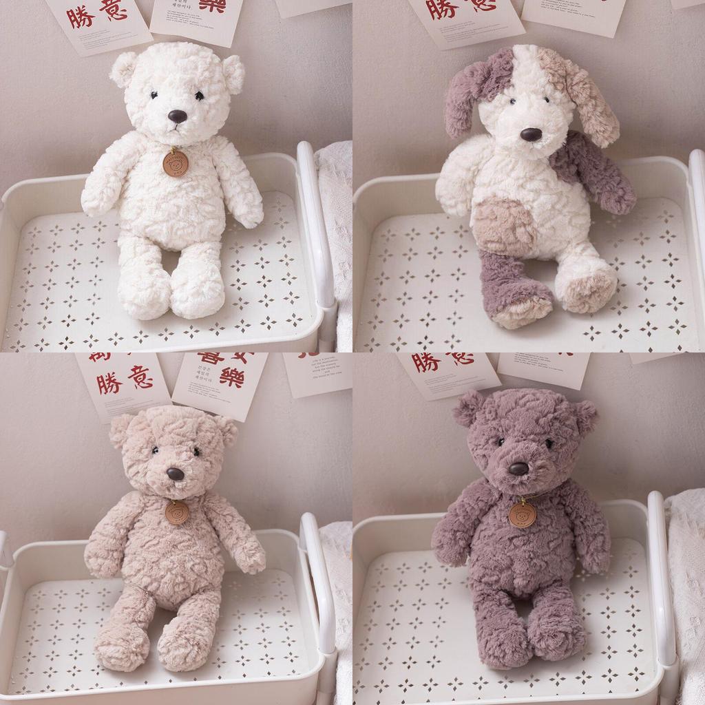 Милая плюшевая игрушка в виде собаки с длинным мехом, наполнена ПП-хлопком, подарок для детей и девушек