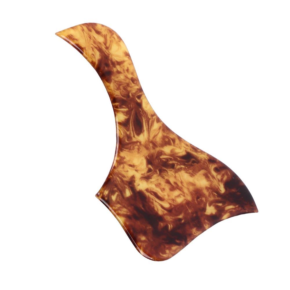 Thickened Guitar Pickguard Clear Amber Scratch Plate Acoustic Guitar Pickguard Acoustic Guitar