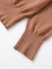 Spring 2026 European & American Style Women's Long Sleeve Round Neck Patchwork Knitwear