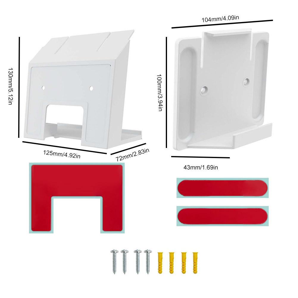 Комплект кронштейнов для роутера Кронштейн для настенного монтажа Комплект металлических деталей для установки на стену и крышу Подходит для StarLink Gen3/V3