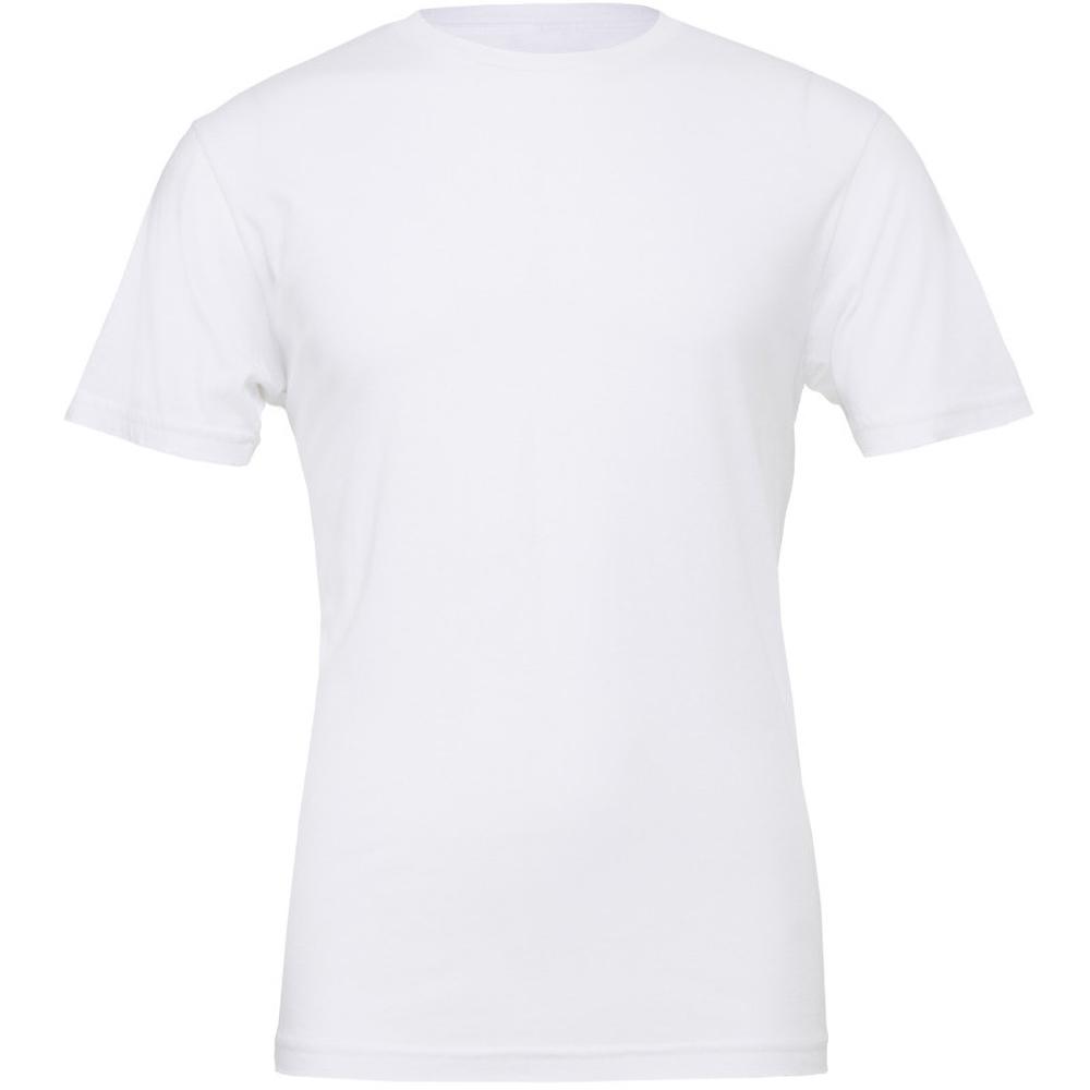 Canvas Unisex Jersey Crew Neck T-Shirt / Mens Short Sleeve T-Shirt