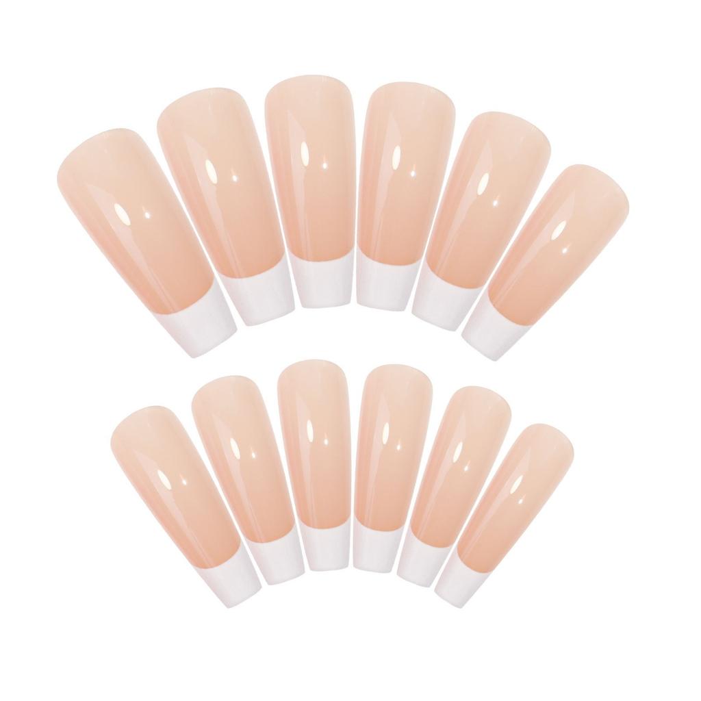 European and American French Long Ballet Armor Wear 24 Pieces Nail Art Patch Fake Nail Finished Nail