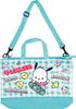 J's Planning Sanrio Сумка-тоут 2-в-1 на молнии, Pochacco Active, В31 x Ш42 x Г7,5см, SBF540