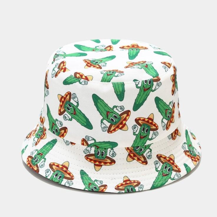 Xuancui Manufacture New Casual Floral Beach Summer Cap Printing Bucket Hat