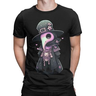 Adorable Twist A Plague Doctor With Hearts Design Novelty 100 Cotton Tshirt Depeche Band Mode Tops Tees For Unisex