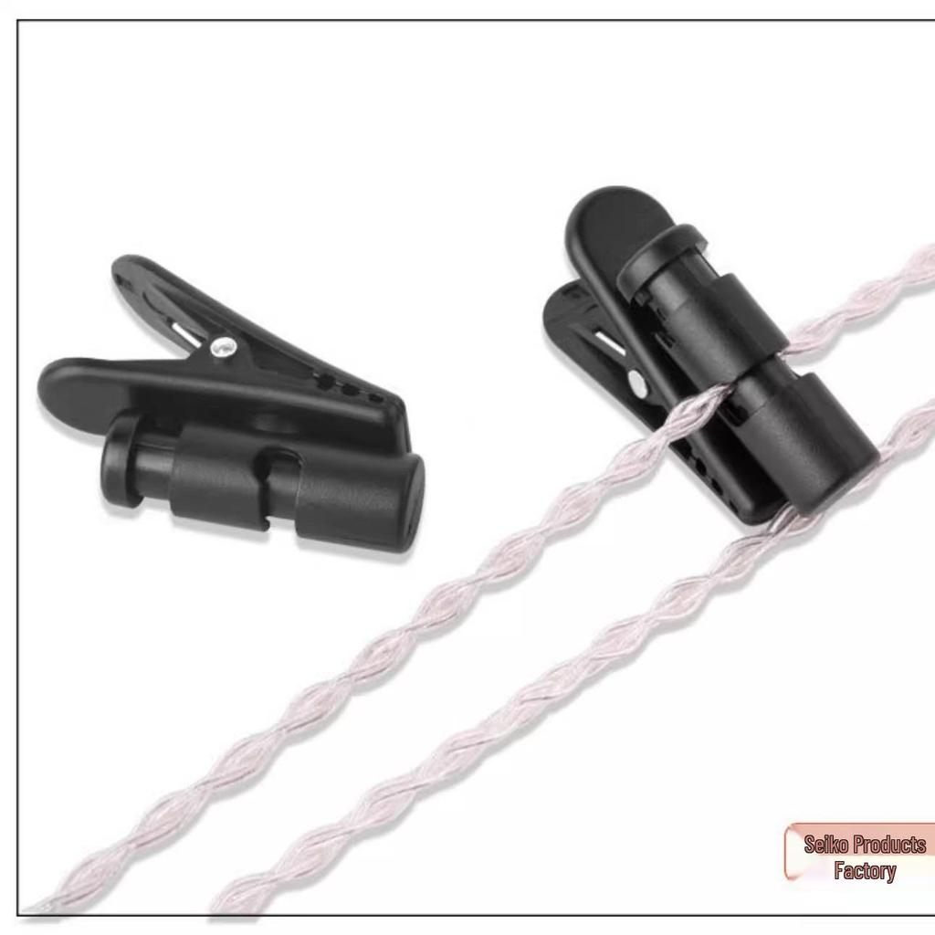 Large 5mm Cable Clip for Thick Earphone/Sport Cables - Universal Fit