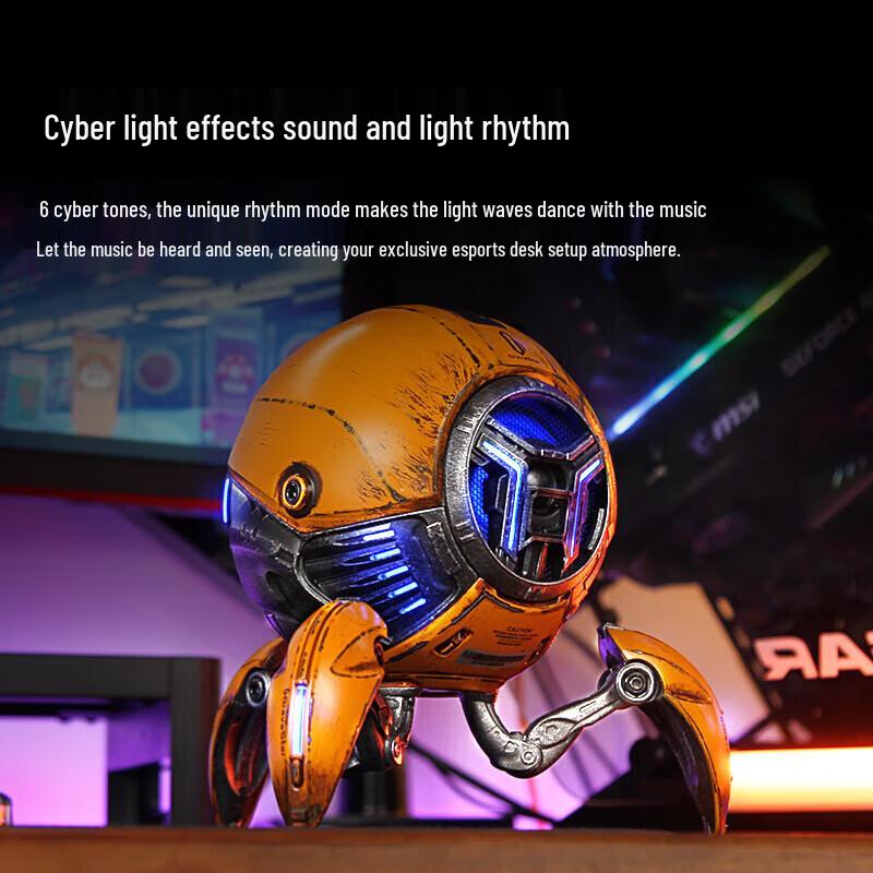 GravaStar Mecha Bluetooth Speaker