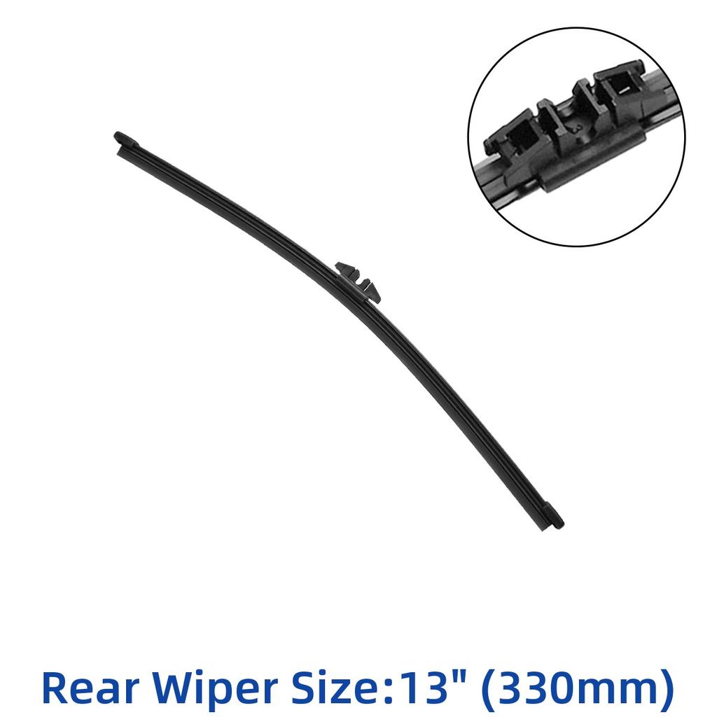 Комплект щетки и рычага заднего стеклоочистителя 13 дюймов, 330 мм для BMW X3(F25) Хэтчбек 2010-2017 Лобовое стекло Лобовое стекло Окно задней двери Щетка от дождя