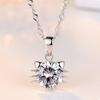 Kitten Pendant Clavicle Chain Women Cat Cute Necklace Short Accessories