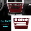 Carbon Fiber Interior Sticker for BMW 6 Series E63 E64 2004 2005 2006 2007 2008 2009 2010 Car Dashboard Trim AC CD Panel Cover