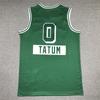 Embroidered Boston Celtics Jersey Tatum 0 Basketball Uniform Men Women Adult