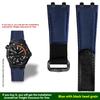 26 мм 28 мм Новый фторкаучуковый ремешок FKM для часов Audemars & Piguet Royal Oak серий 15400 15500 26331 15710 15703 унисекс