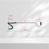 Tent Pole Hook Tent S-shaped Hook Universal Pig Tail Lantern Hook Stainless Steel Light Hanger Outdoor Camping Accessories