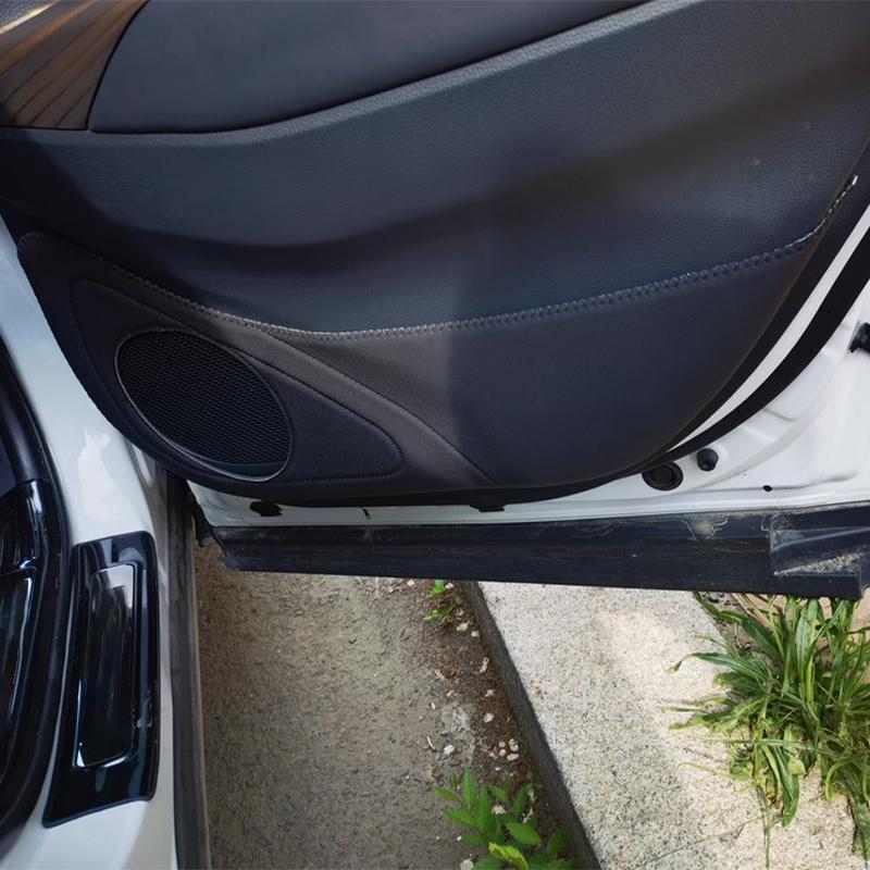 Door anti kick pad anti-wear and anti dirt door panel protective sticker For Toyota Corolla Cross 2024 2025