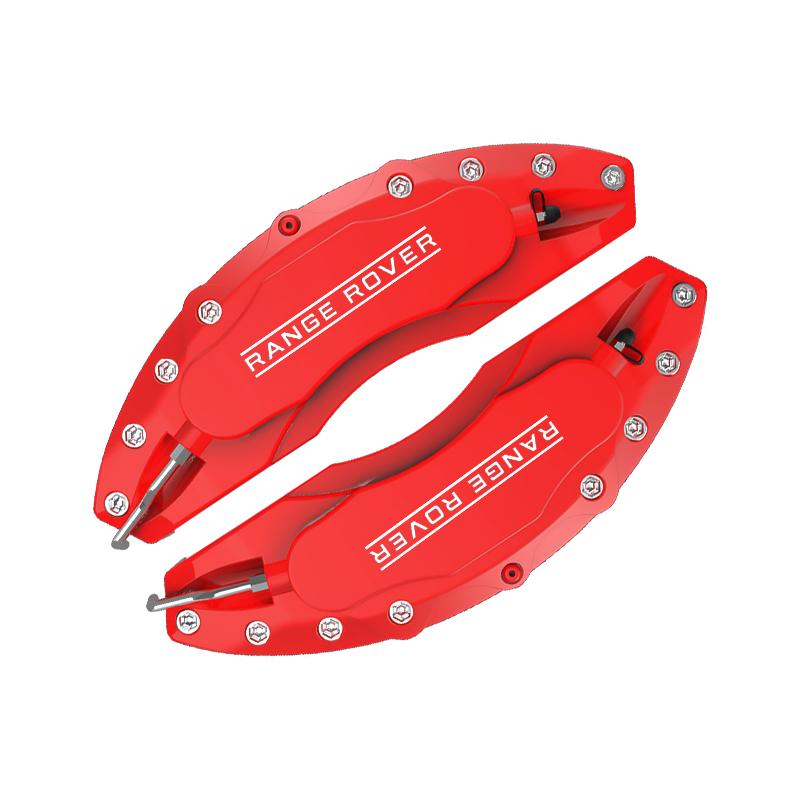 6Pcs High Temp 3D ABS Brake Caliper Emblem Sticker For Land Rover Range Rover Evoque Sport Freelander Discovery L319 L462 Decal NG9