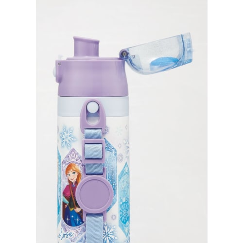 Skater Children's Water Bottle, 470ml, Disney Frozen Design, Size 25, Girls, Insulated, Stainless Steel, Lightweight, Sports Bottle, Kids' Water Bottl
