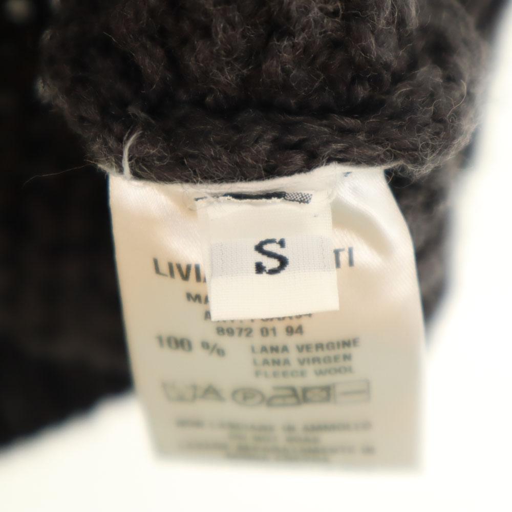 LIVIANA CONTI сделано в Италии Свитер с длинным рукавом S Угольно-серый трикотаж Женский Б/у