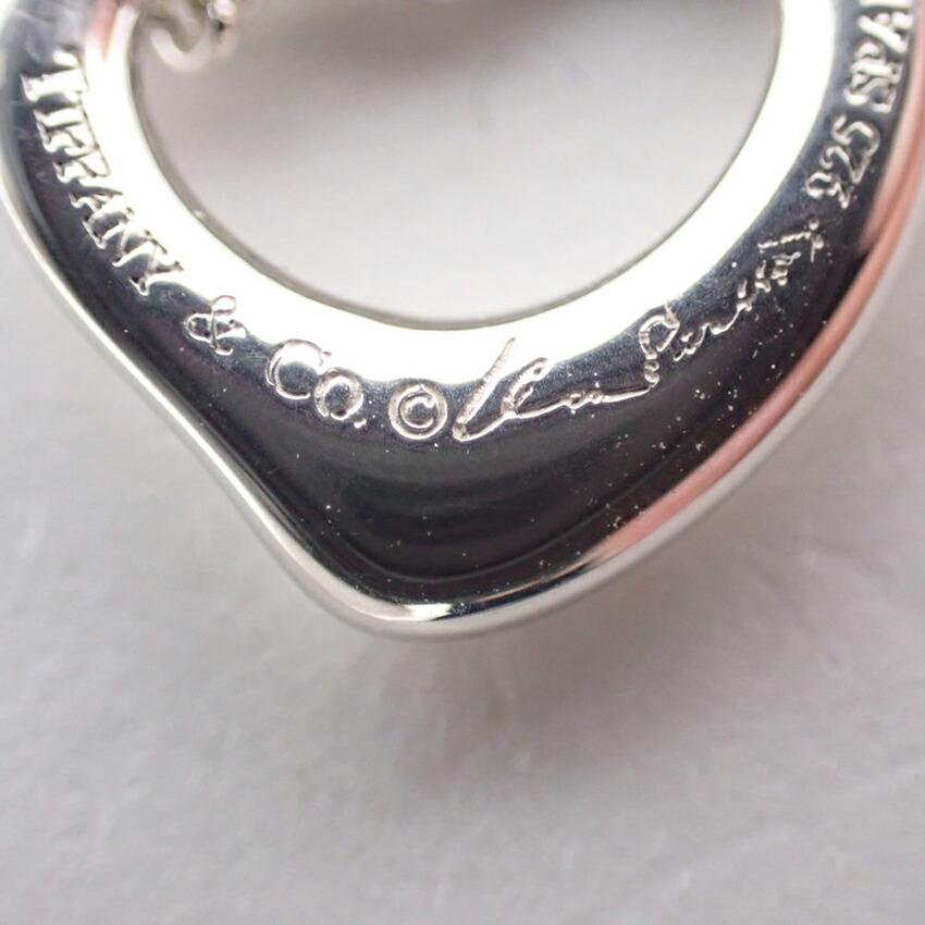 [Б/у] TIFFANY/Тиффани 925 Кулон/Ожерелье Открытое Сердце/j88-2