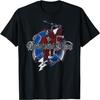 Grateful Dead 25-летний юбилей Скелет Винтажная футболка группы