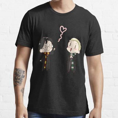 Мужская мода повседневные футболки с коротким рукавом Drarry Valentine классические черные футболки больших размеров