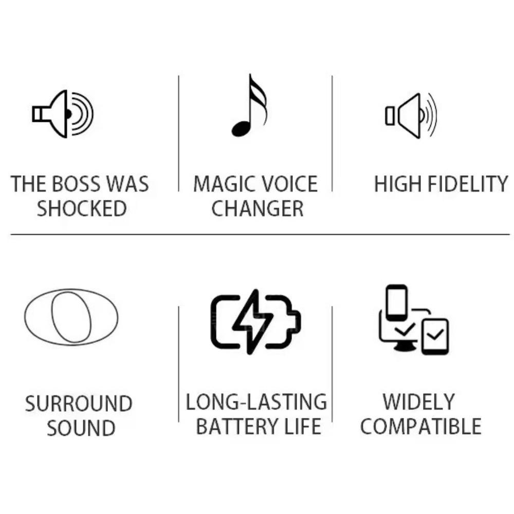 Portable Wireless Sound Microphone Set Multifunctional Mini Home Karaoke Speaker Birthday Gifts