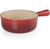 Сковорода для фондю Classic Caquelon Le Creuset вишнево-красная 20 см (20007200602460)