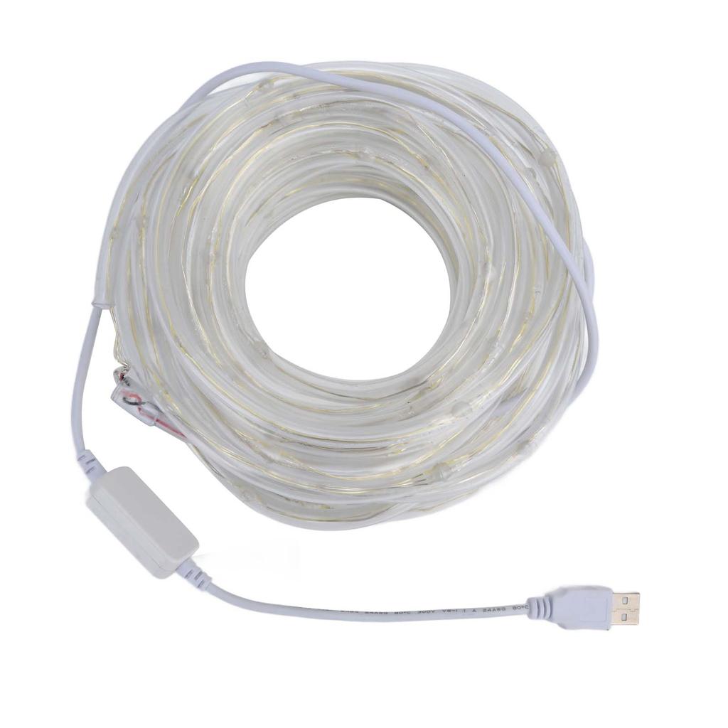 RGBW 100LED гирлянды с питанием от USB, синхронизация музыки, управление через приложение по Bluetooth, степень защиты IP45, водонепроницаемость