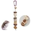 Hamster Small Animal Chew Toy for Bird Parrots Chewing Toy Christmas Block Cluster for Chewing Teeth Grinding