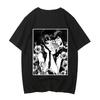 T-Shirt Horror Japan Guro Funny Girl Anime Womens  T Shirt  Women Kawaii Clothes