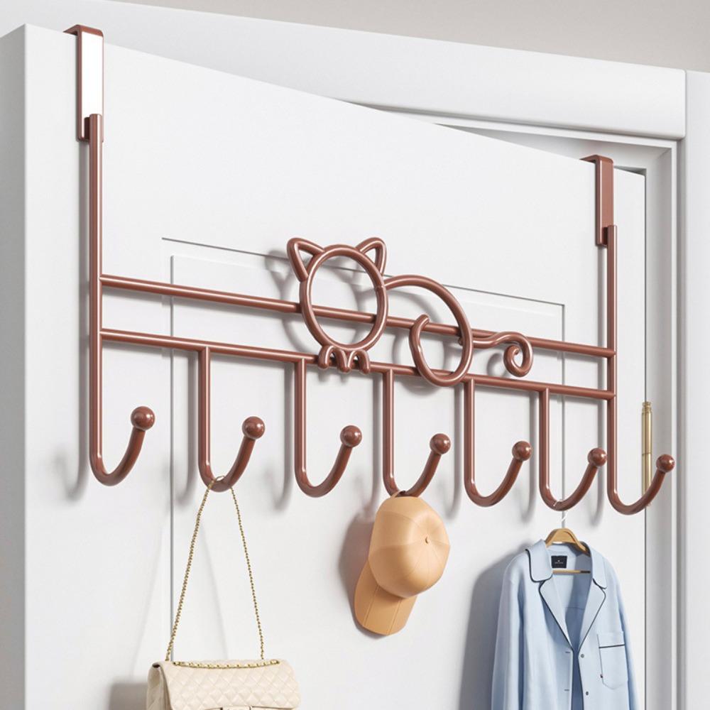 Универсальный крючок для хранения на двери, бытовые дверные крючки, новая вешалка для одежды