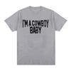 Yungblud One More Time Im Cowboy Baby Tshirts Men Women Clothing Fashion Hip Hop Short Sleeves T Shirts Cotton Summer Tshirt