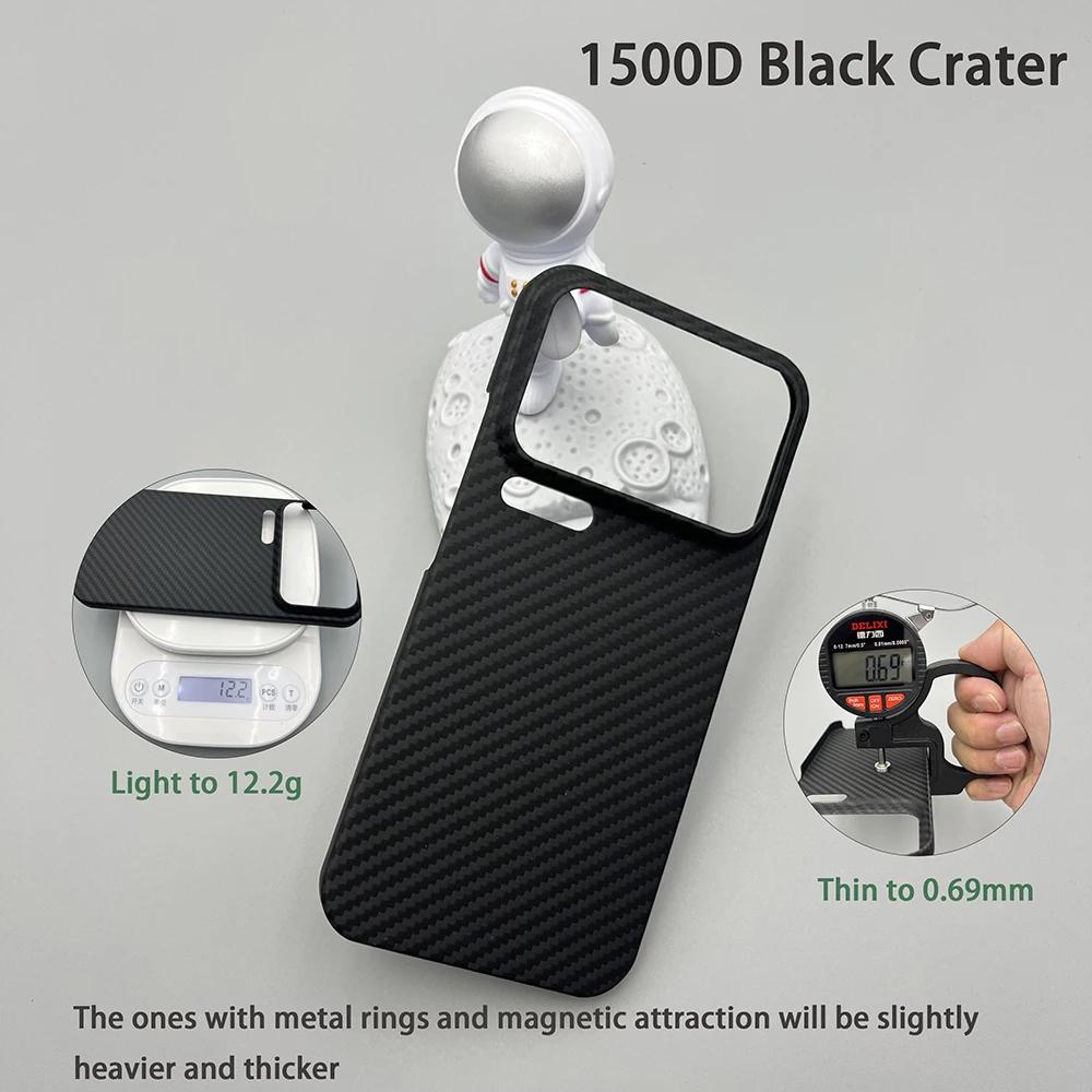 For Xiaomi 17 Pro Max Phone Case - Kevlar Aramid Fiber Xiaomi 17Pro Hard Shell Ultra-Thin Lightweight Magnetic Protection Cover