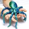 Игрушки, суставные части щупальца осьминога, напечатанные на 3D-принтере, можно использовать для создания ручных ночников, поделок и настольных украшений.