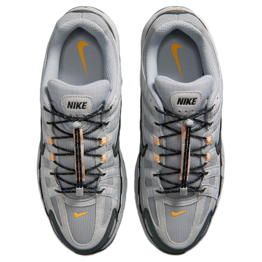 Nike P 6000 Серый Туман Фотонная Пыль Лазерный Оранжевый Газетная Бумага Унисекс Кроссовки HQ3818-002